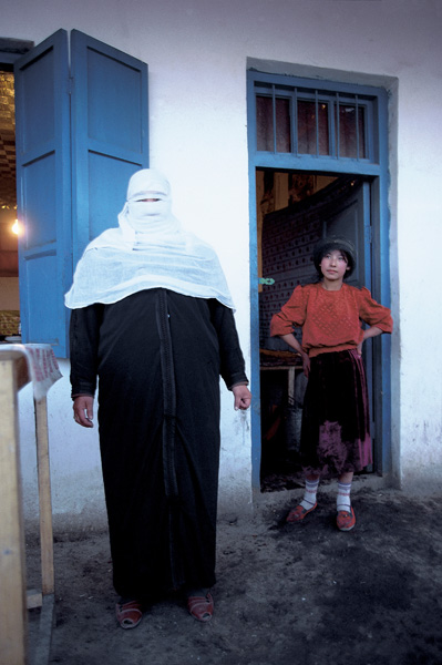 新疆喀什莎车，回族妇女